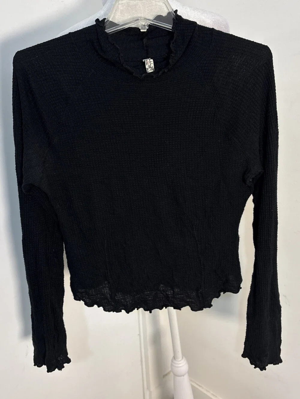 free people intimately womens Medium cowl neck compression long sleeve